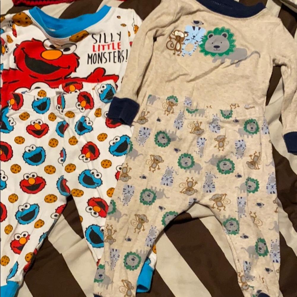 PJ set Sesame Street & wonder nation